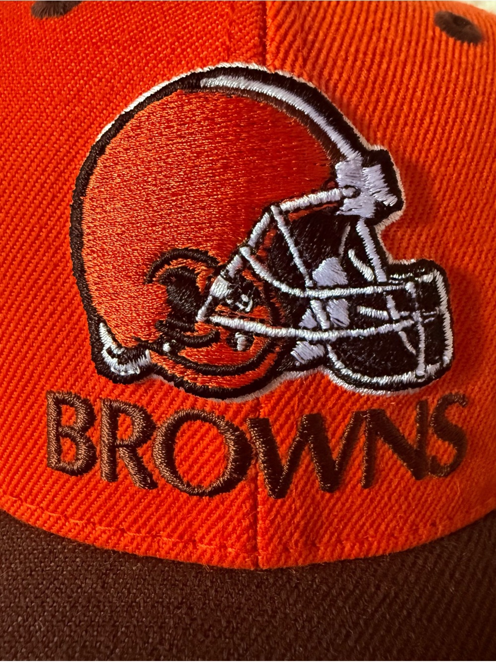 Cleveland Browns Puma Orange and Brown Team Cap #Browns #Dawgs